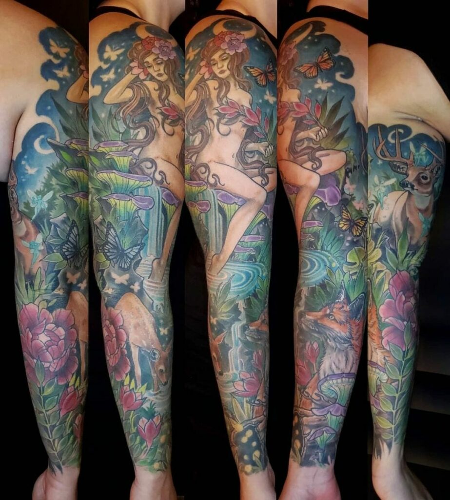 The Bright And Colorful Sleeve Art of Mother Nature