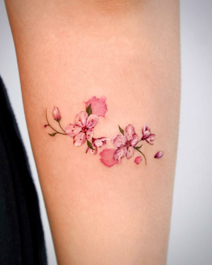 The Cherry Blossoms Tattoo