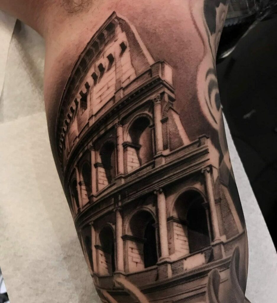 The Colosseum Tattoo