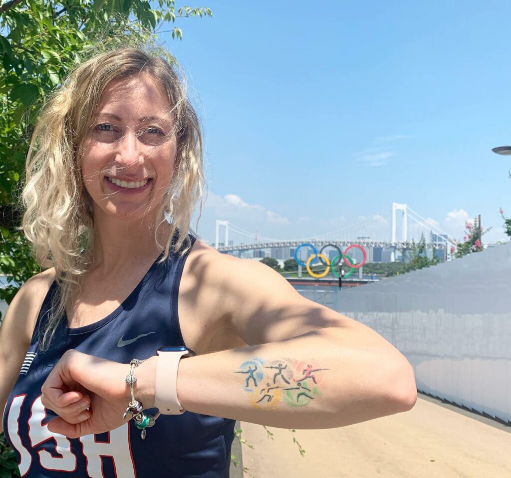 The Coolest Olympic Rings Tattoo