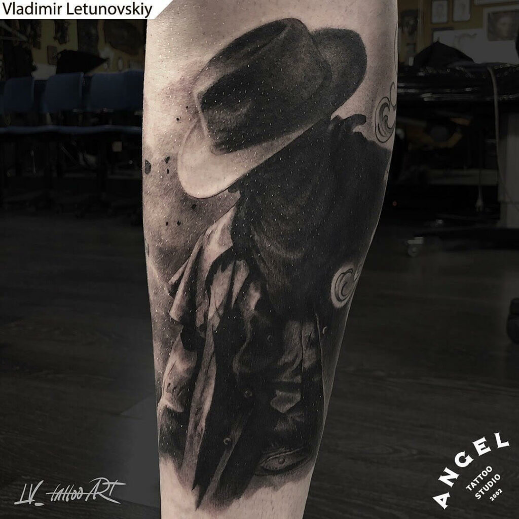 The Cowboy Silhouette Tattoo