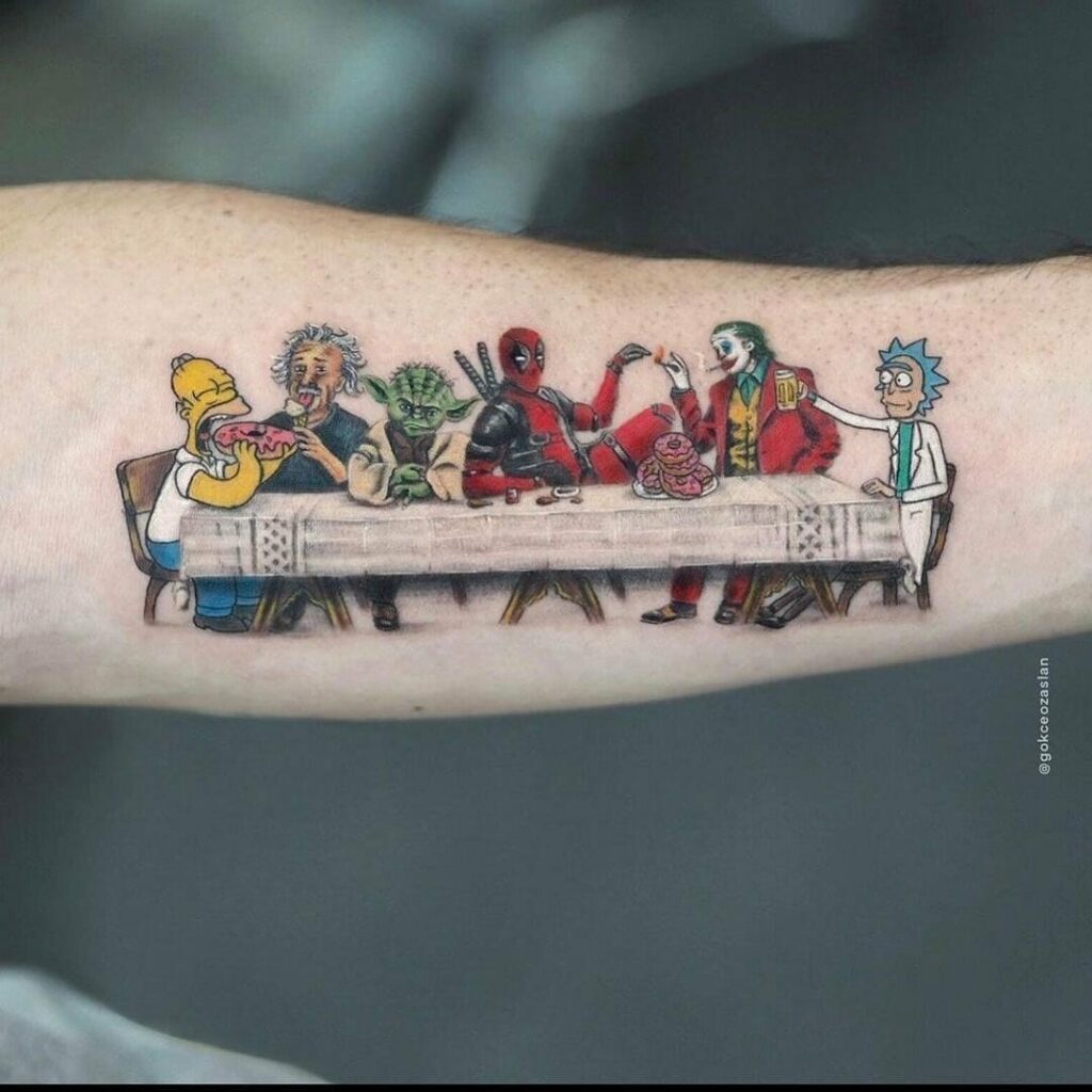 The Deadpool Tattoo For The Pop Culture Fans