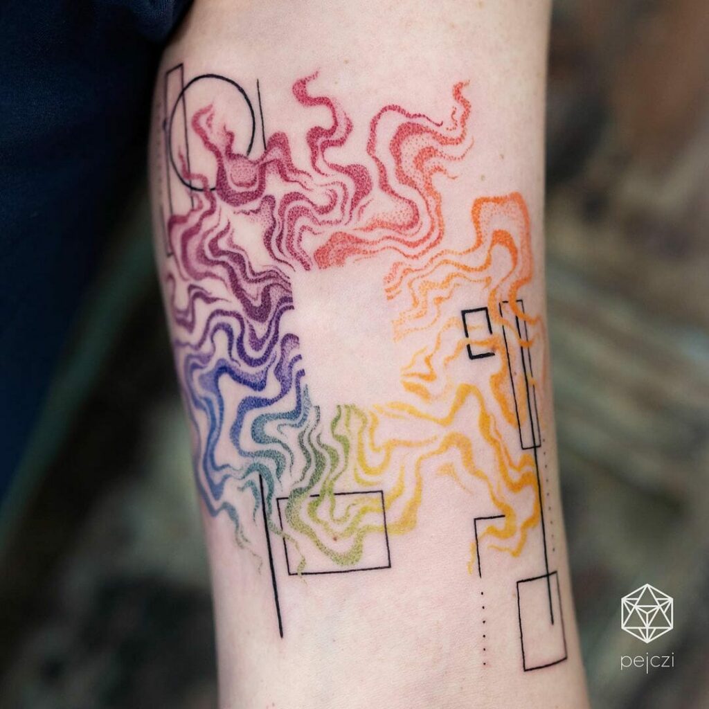 The Fluid Art Tattoo