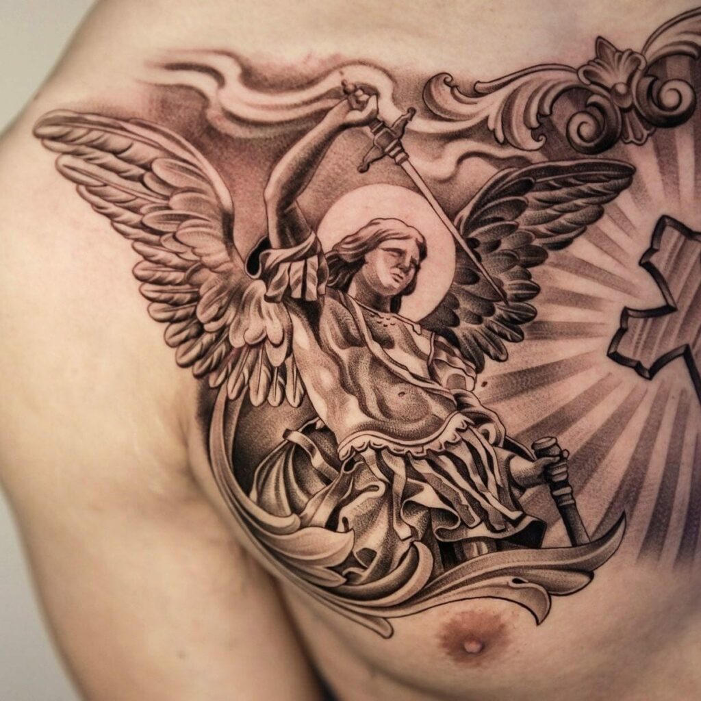 Devil Or Angel  Evil Tattoo