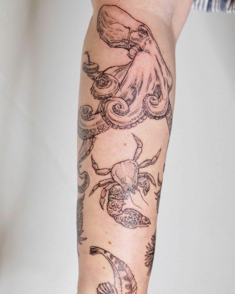 The Great Sea Creatures Tattoos