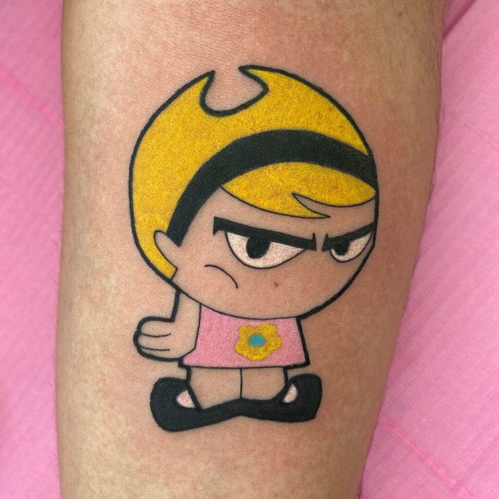 Tattoo uploaded by gataincs  Grim Adventures of Billy and Mandy   Tattoodo