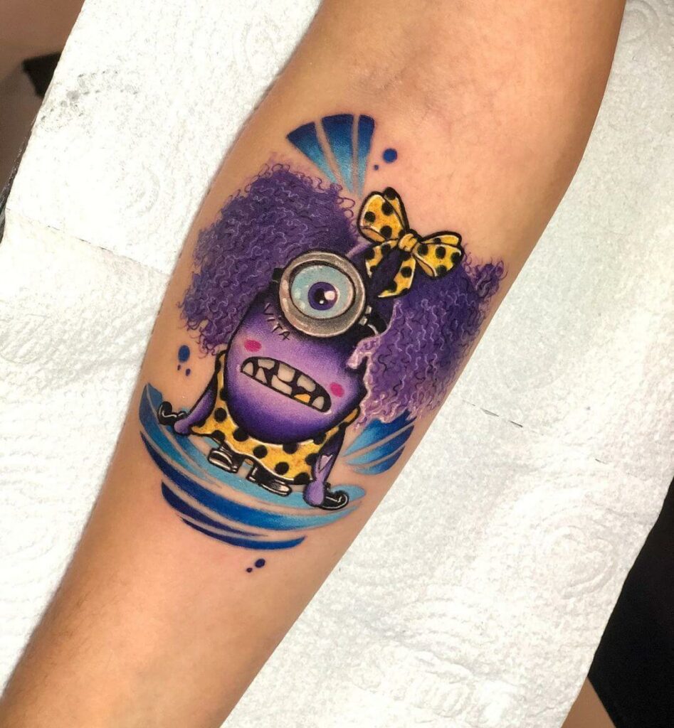 Unify Tattoo Company  Tattoos  Cartoon  Minion tattoo