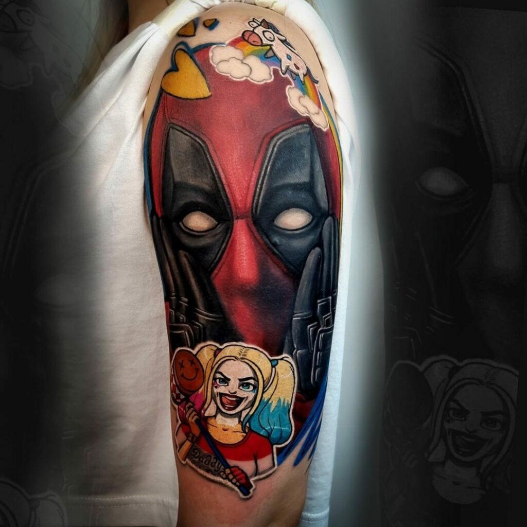 18+ Super Hero Tattoo