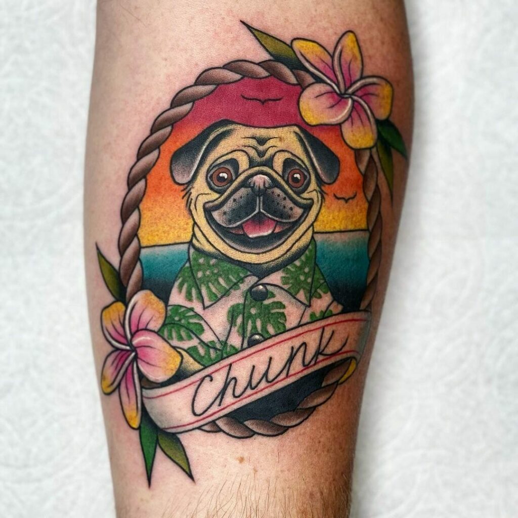 Pug Tattoos  Tattoo Design Inspirations  Pug Tshirts  Pug tattoo  Tattoos for dog lovers Tattoo designs