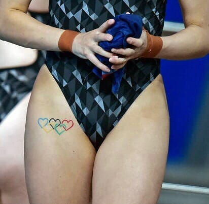 The Olympic Tattoos For Swimming Athletes