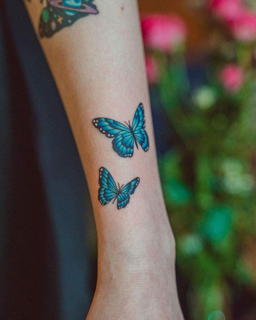 The One With Two Butterflies