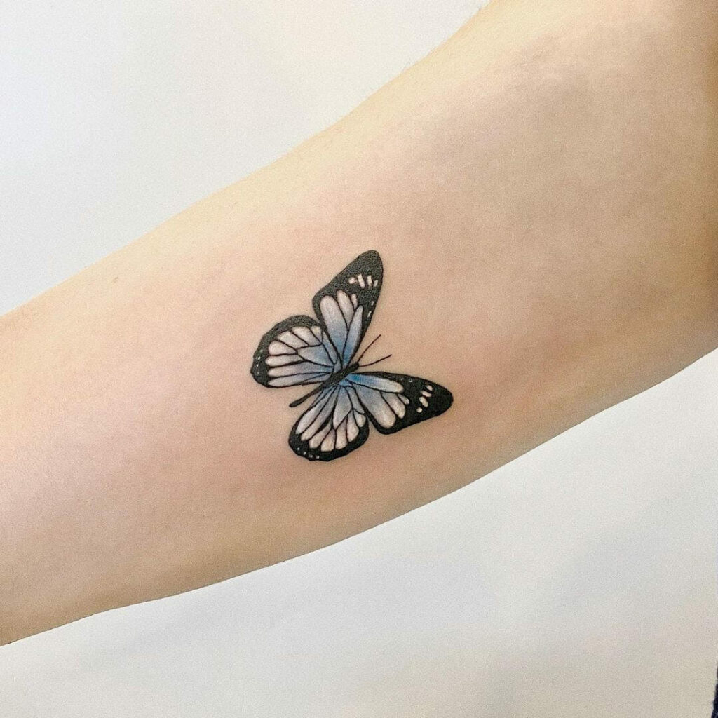 11+ Black And Blue Butterfly Tattoo Ideas That Will Blow Your Mind ...