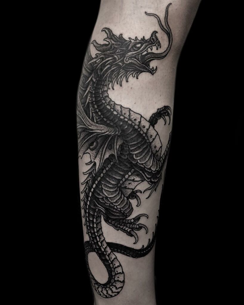 11+ Medieval Dragons Tattoo Ideas That Will Blow Your Mind!