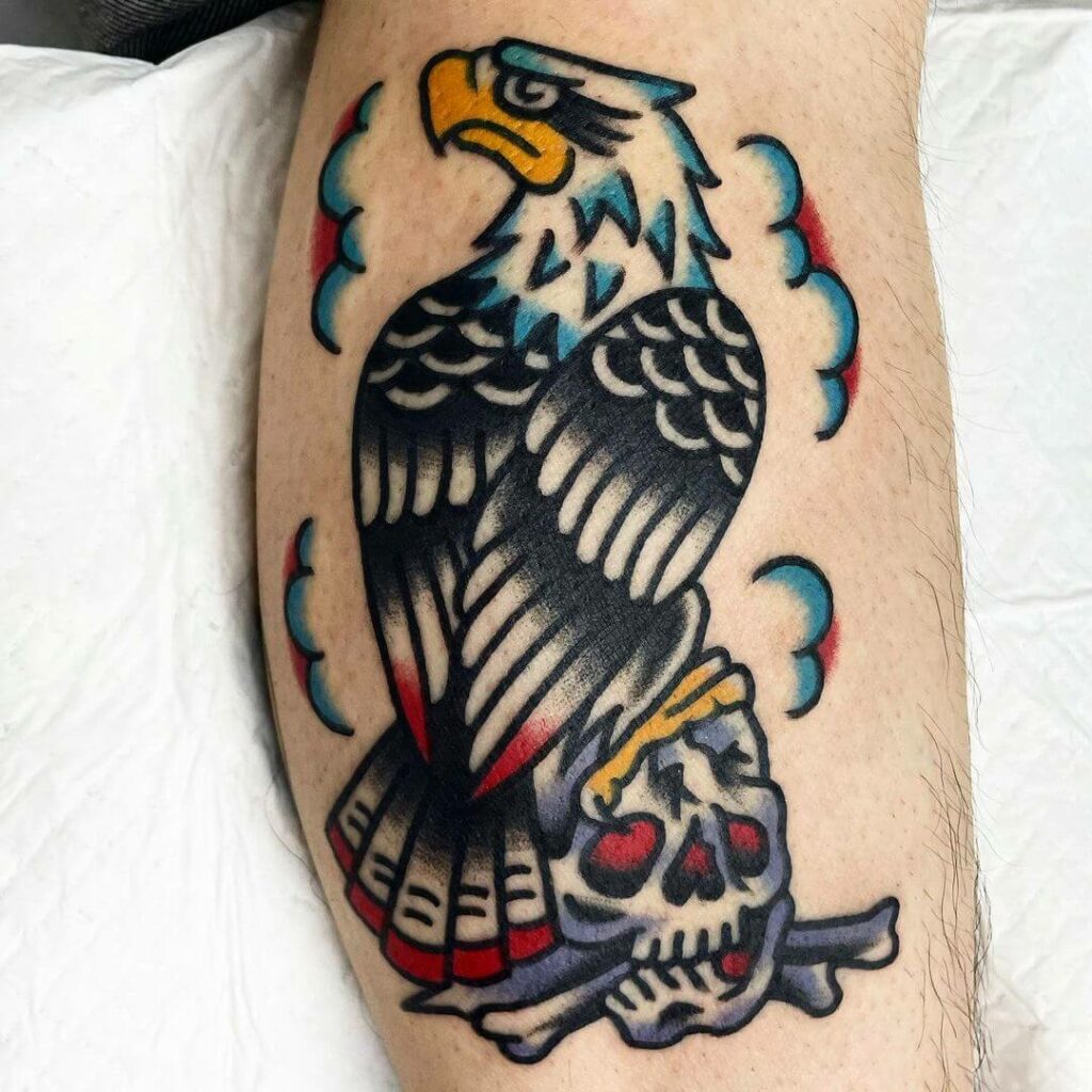 11+ Neo Traditional Eagle Tattoo Ideas That Will Blow Your Mind!