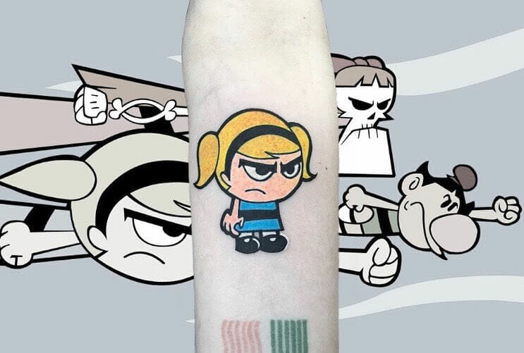 20 Awesome Tattoos Of Our Favorite Cartoons  Wow Gallery