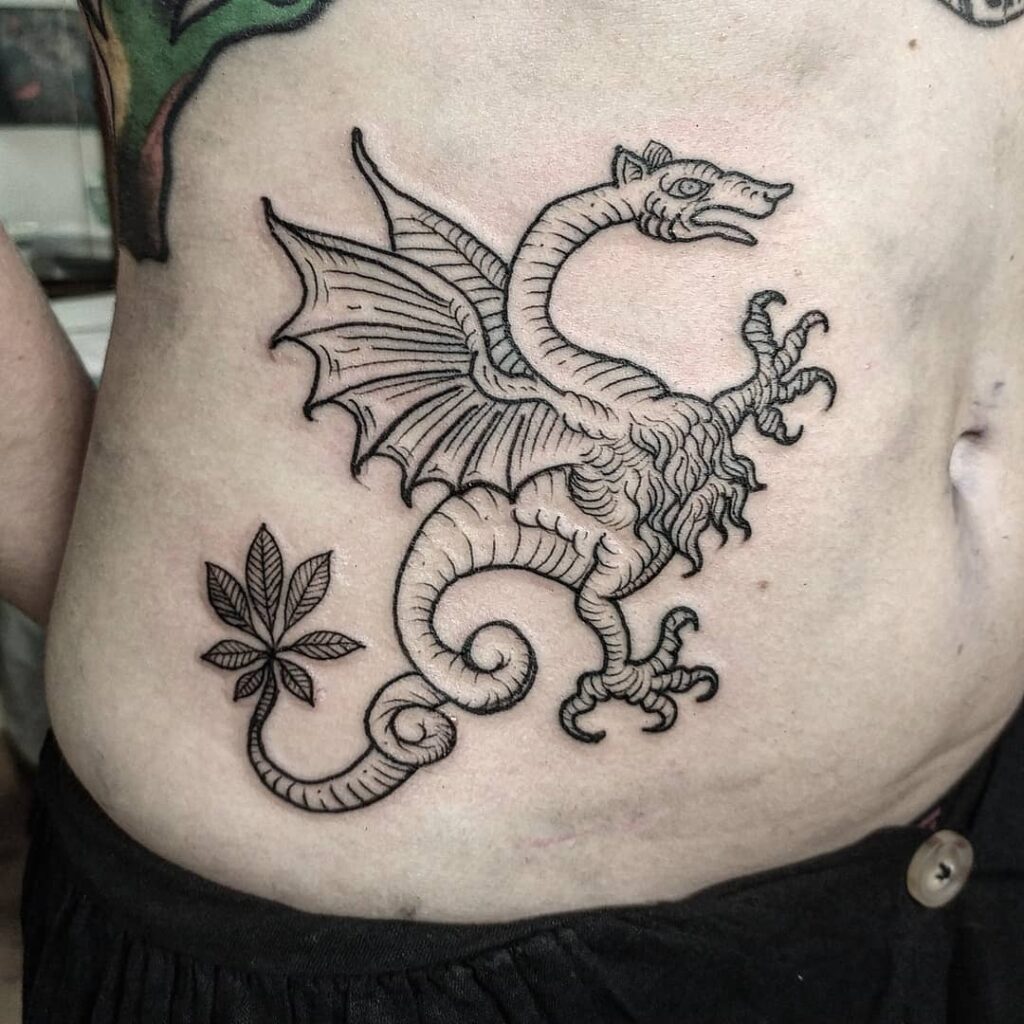 11+ Medieval Dragons Tattoo Ideas That Will Blow Your Mind! - alexie