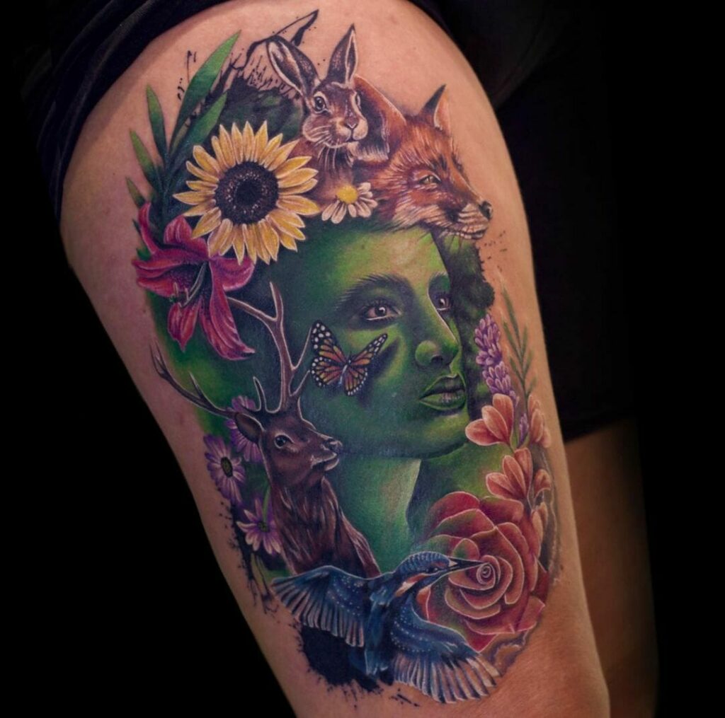 The Ultimate Mother Nature Tattoo