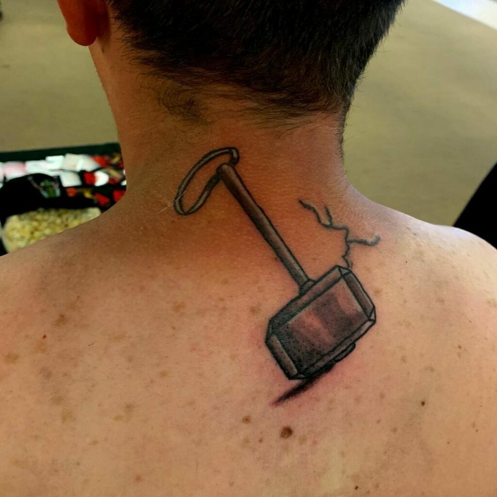 Thor Hammer Tattoo