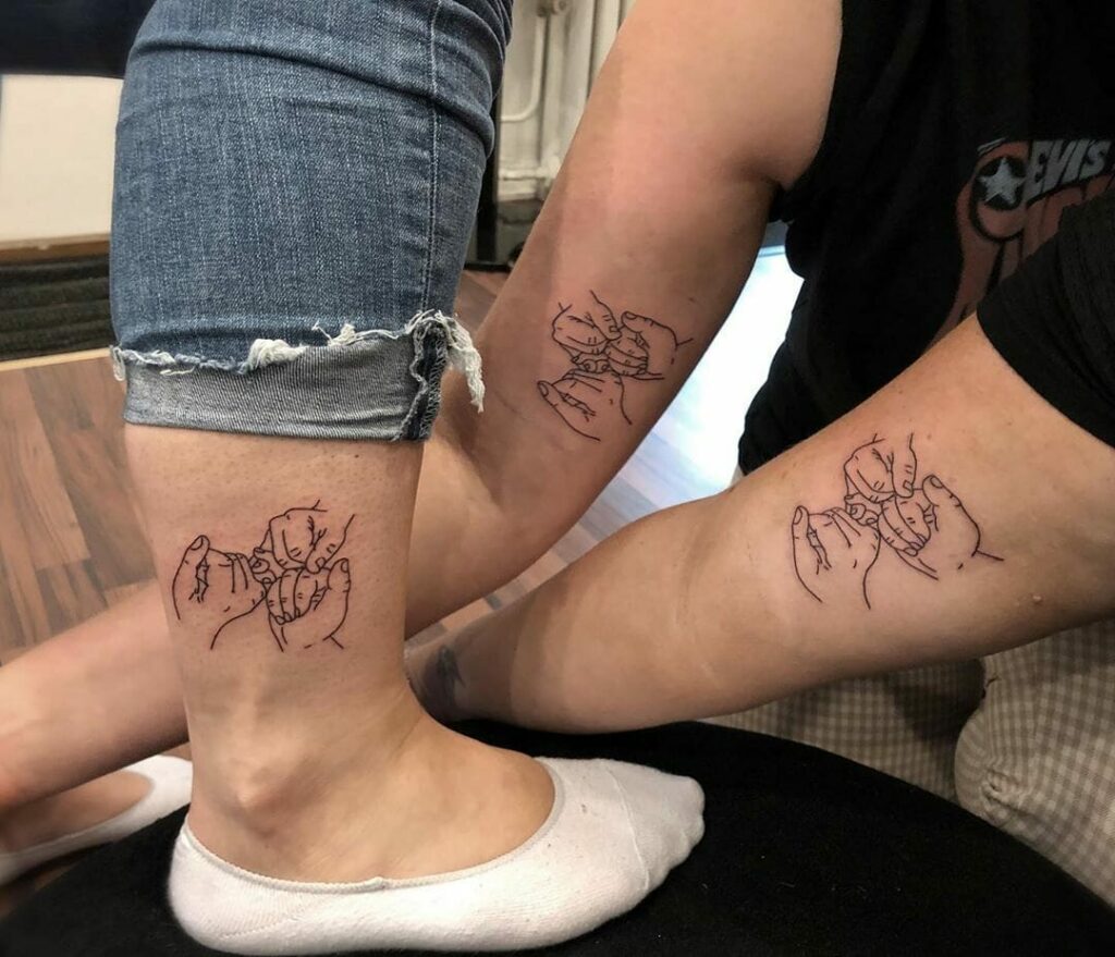 Three Best Friend Tattoo