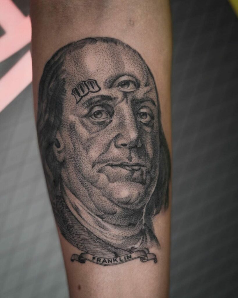 12+ Ben Franklin Tattoo Ideas To Inspire You! alexie