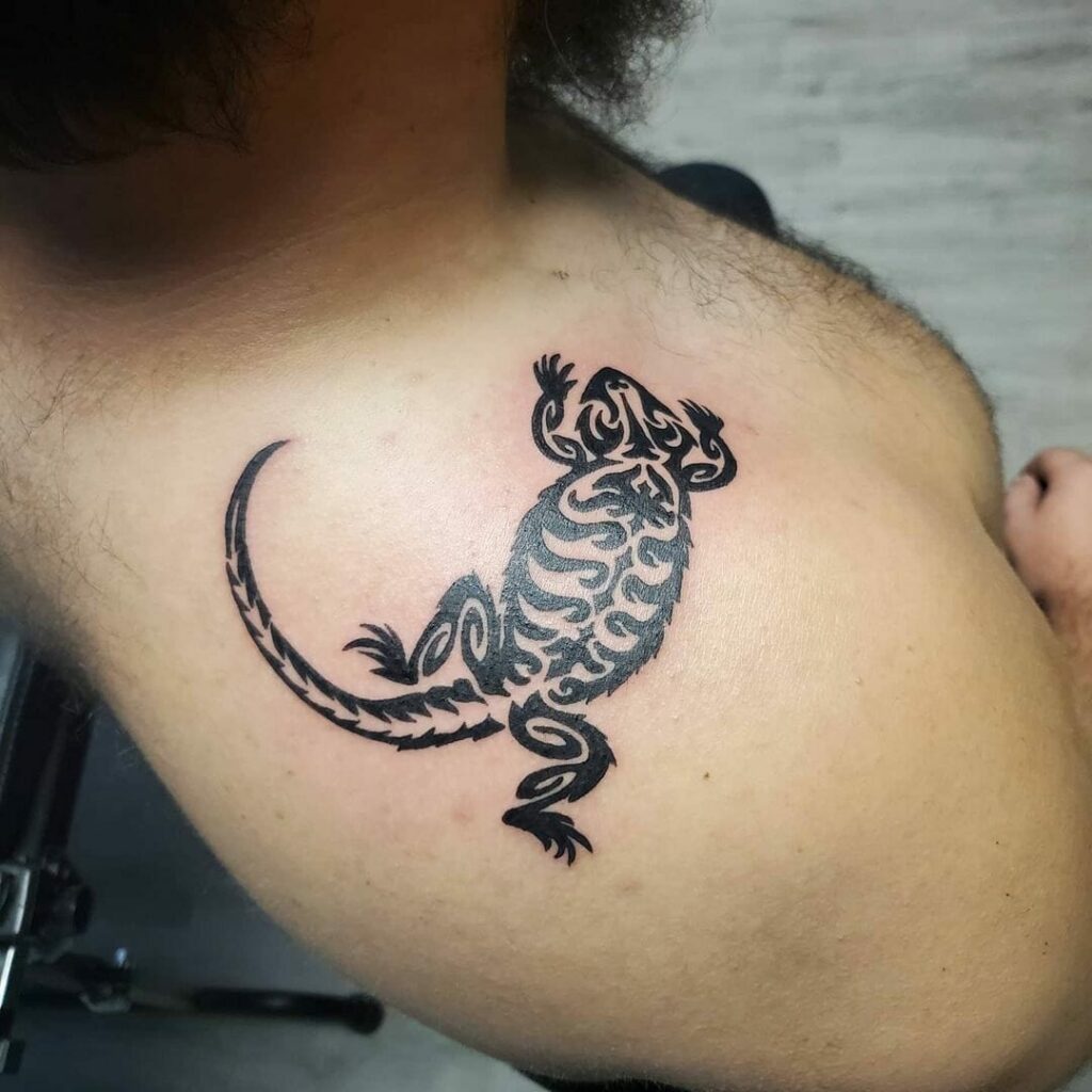 15 Bearded Dragon Tattoo Ideas Designs  Meanings  PetPress