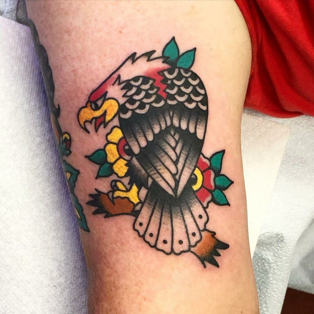 Traditional Eagle Tattoos Flash