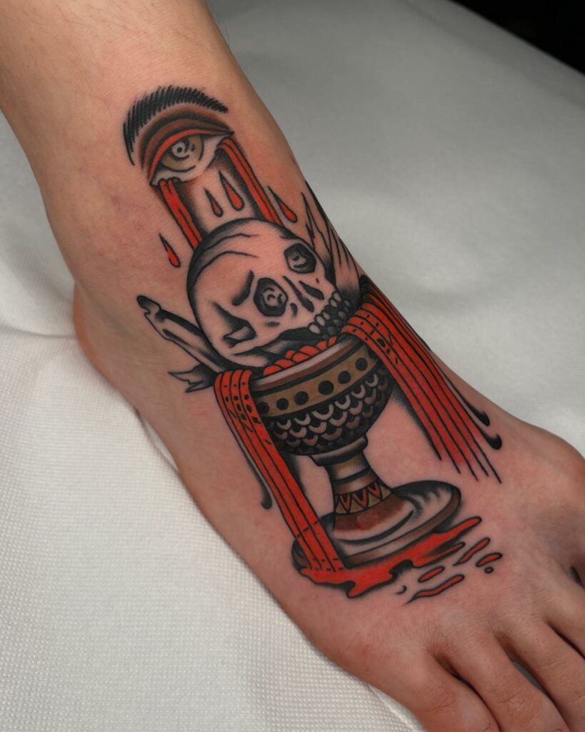 12+ Men Foot Tattoo Ideas That Will Blow Your Mind! - alexie