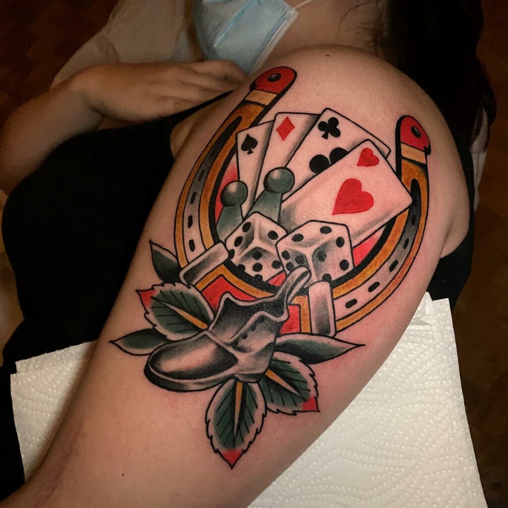  Traditional Slot Machine Tattoo   YouTube