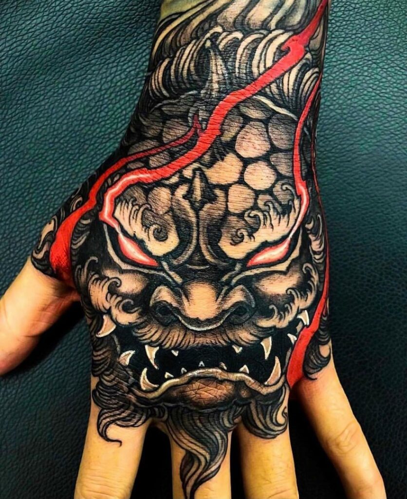 Foo dog tattoo  Custom Tattoo Artist Leeds