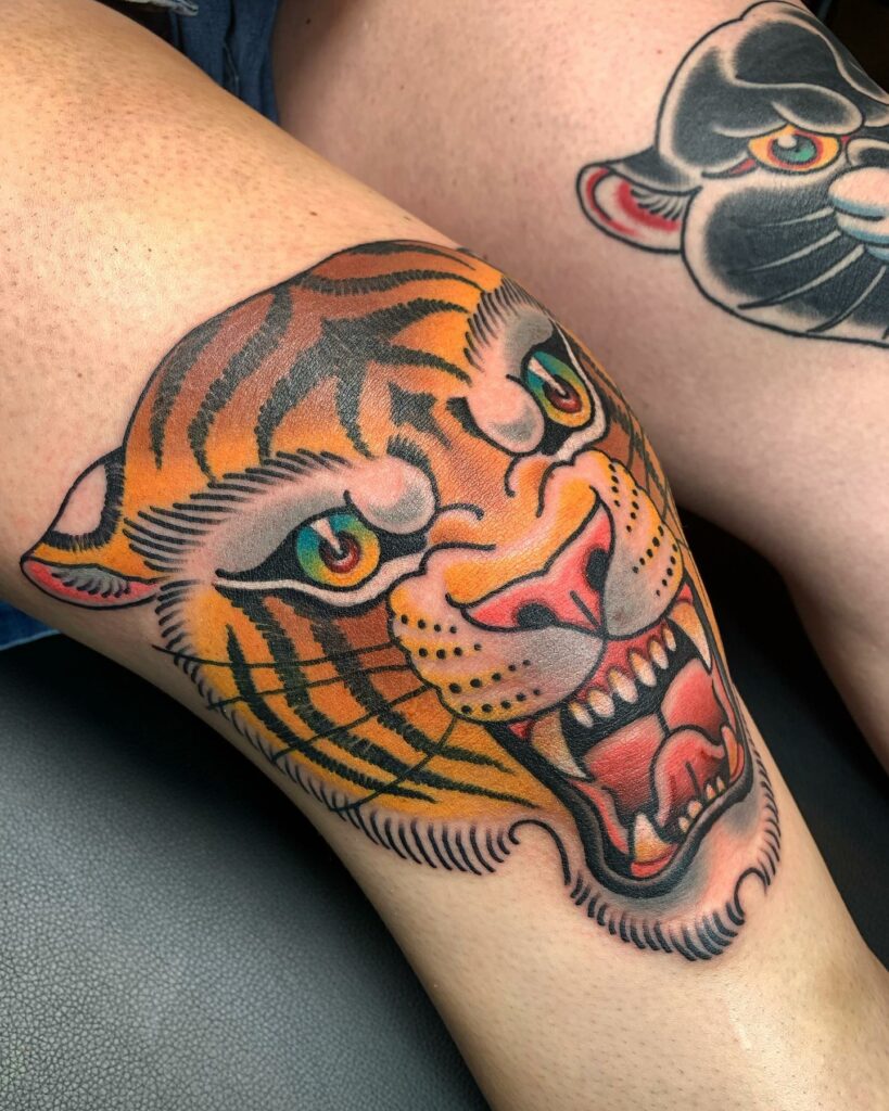 Traditional Tiger Tattoo ideas