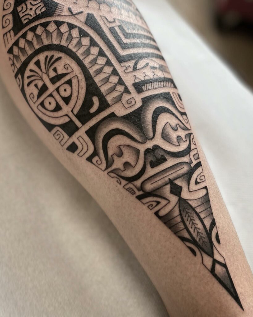 Tribal leg tattoos  Tattoo Talk  Tattoo Magic