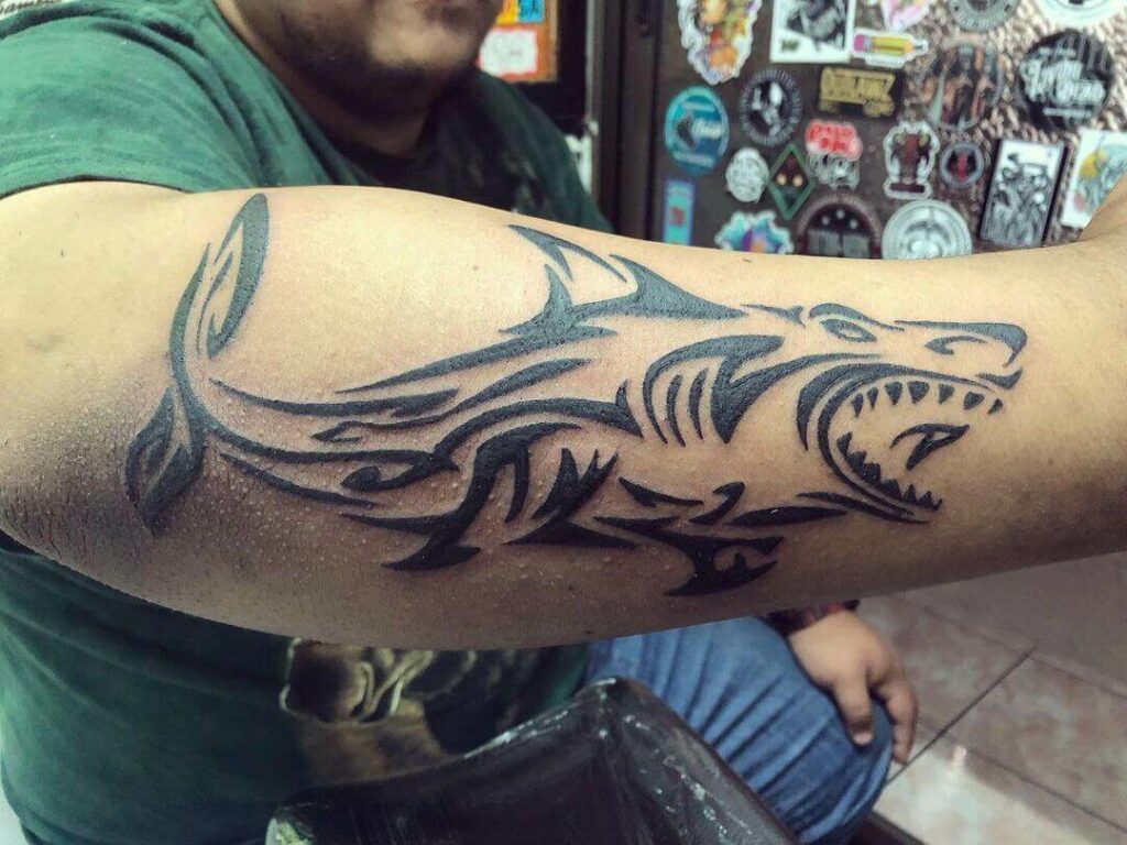 Top 74 shark tattoo sleeve latest  thtantai2