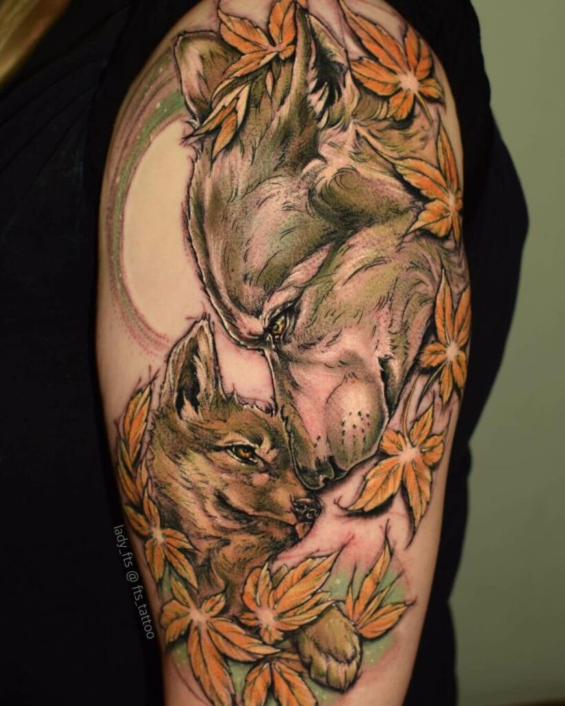 Tribal Wolf Tattoos
