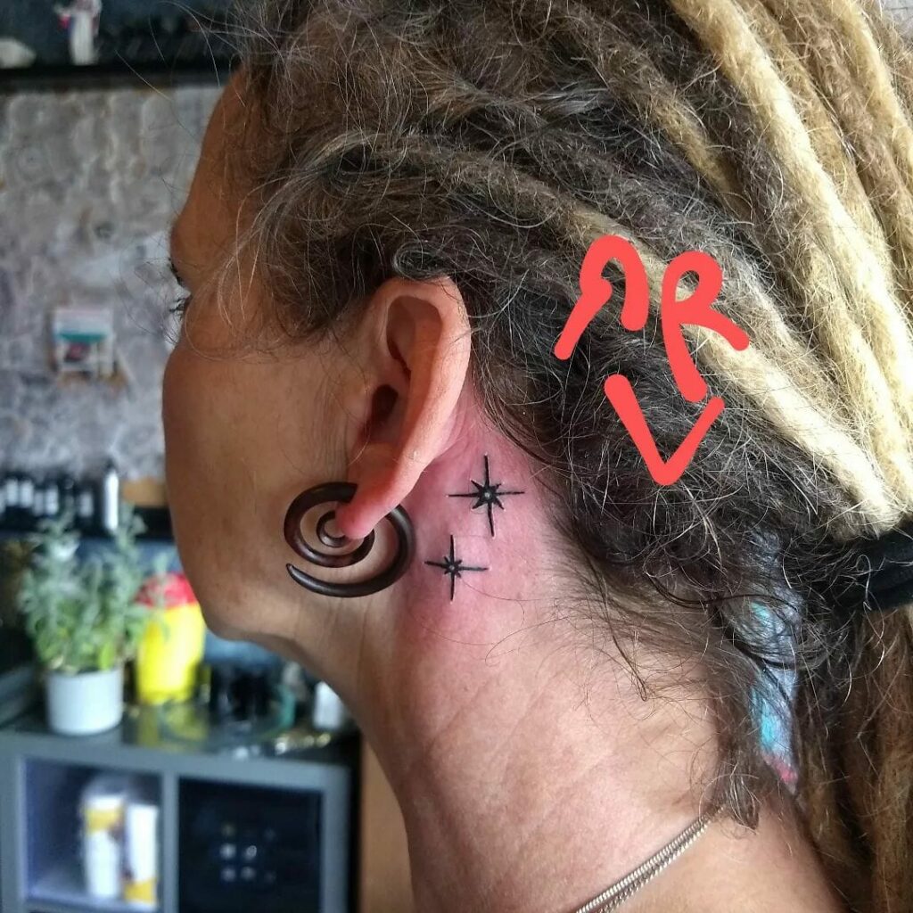Peekaboo 25 Behind The Ear Tattoos That Are Hidden Gems