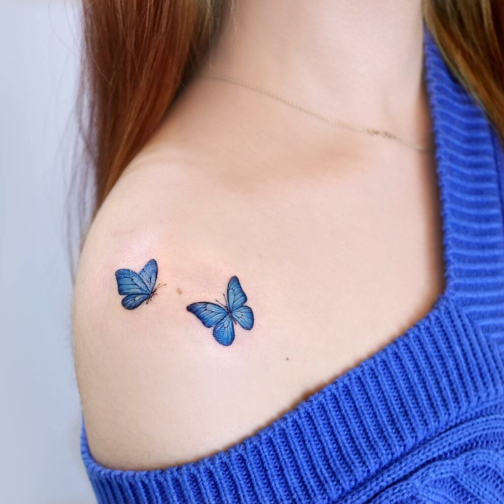 12+ Shoulder Butterfly Tattoo To Inspire You! - alexie