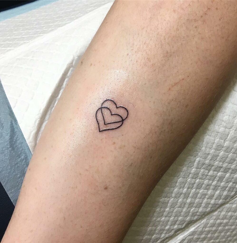 Two Heart Tattoos