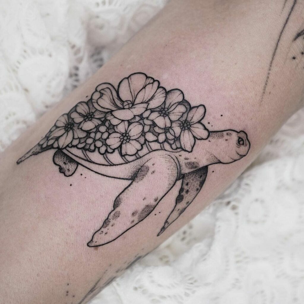 Unique Botanical Tattoo Ideas With Animals