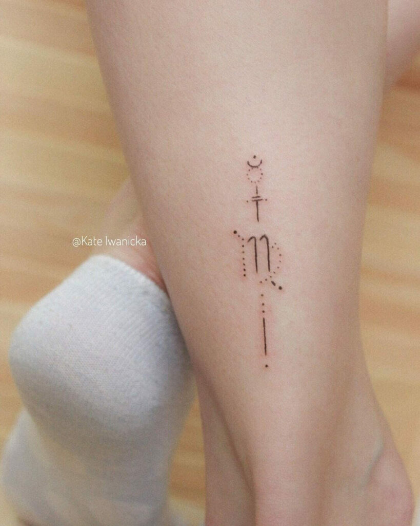 virgo tattoos for girls