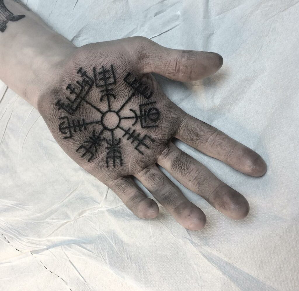 Viking Compass Tattoo Ideas