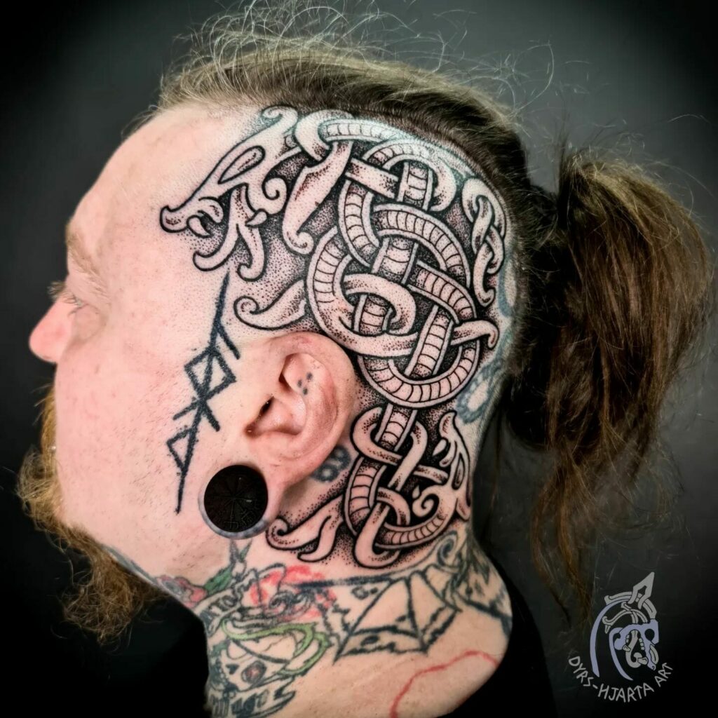 Viking Loki Snake Tattoo Ideas