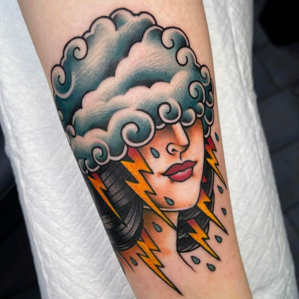 cloud tattoo  All Things Tattoo