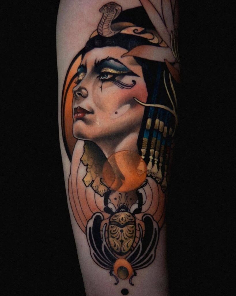 Cleopatra tattoo by Michael Dagostini  Post 30642