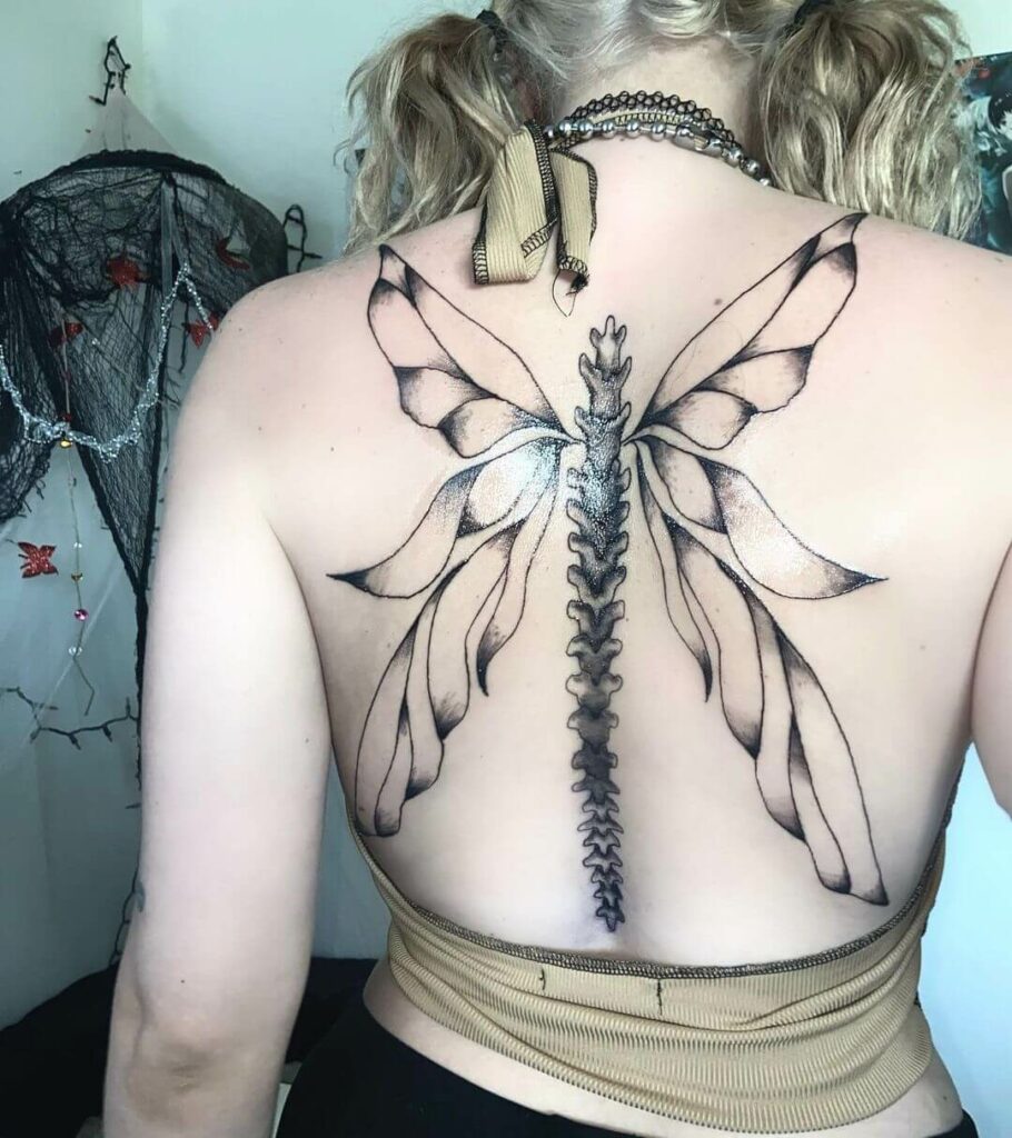 22 Amazing Fairy Wings Tattoo On Back Ideas To Inspire You On 2023   Outsons