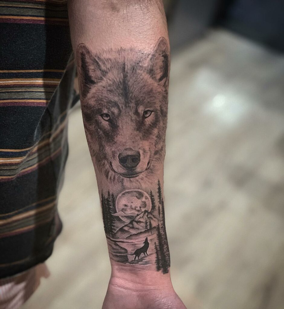 Salvation Tattoo Studios  Check out this fantastic snarling Wolf project  by the award winning Dan  Last few days available in January Message  here to find out more  Facebook