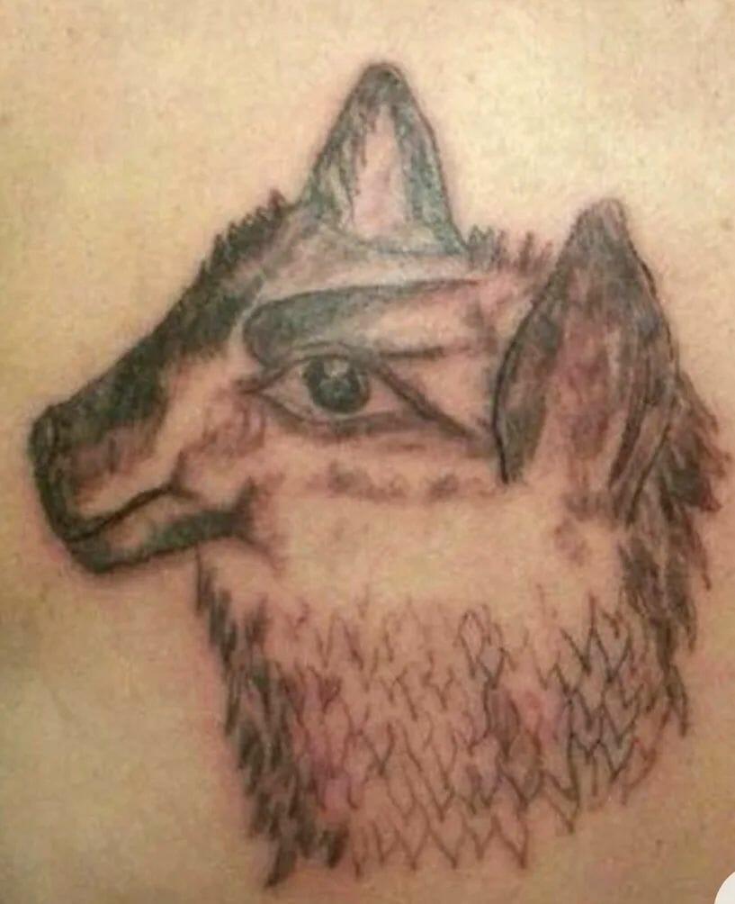 Wolf Ugly Tattoo