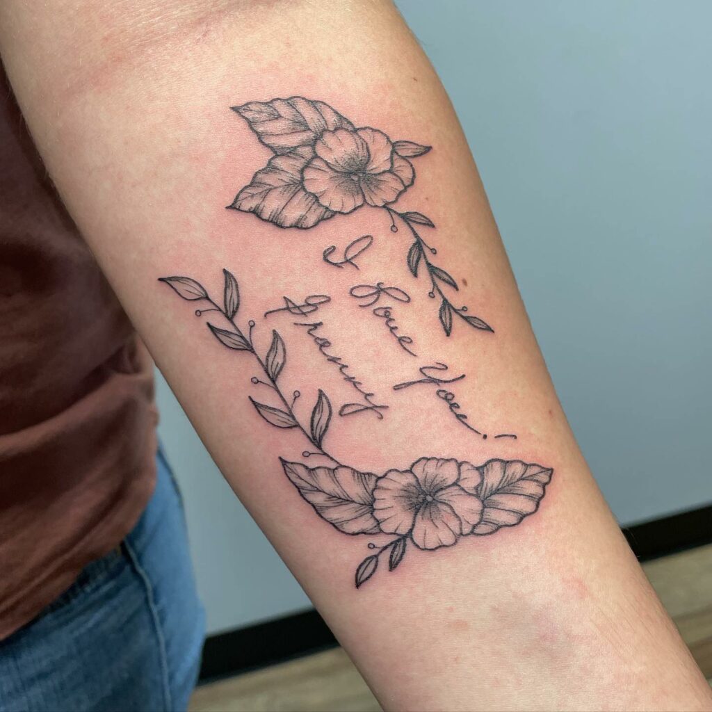 seagulls feather and quote tattoo on arm  EntertainmentMesh