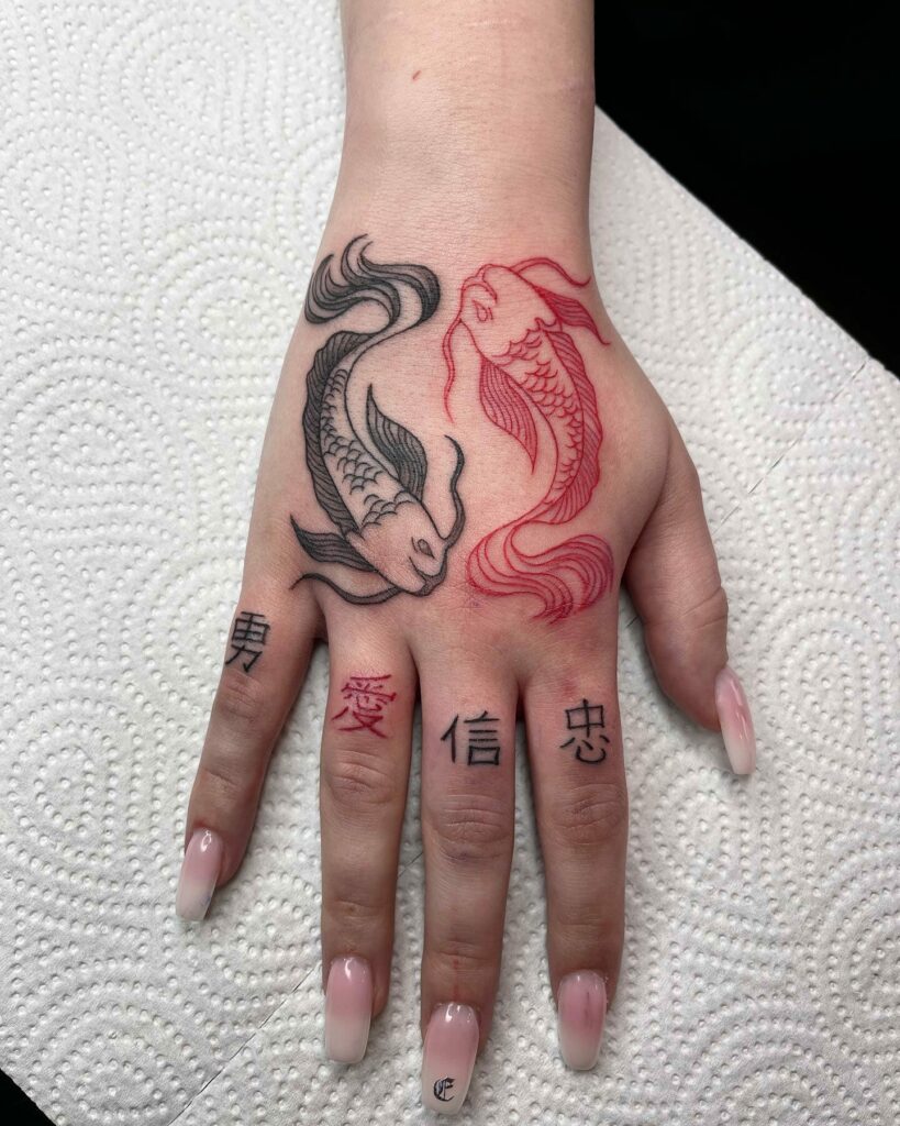 14+ Koi Fish Tattoo Yin Yang Ideas That Will Blow Your Mind! - alexie
