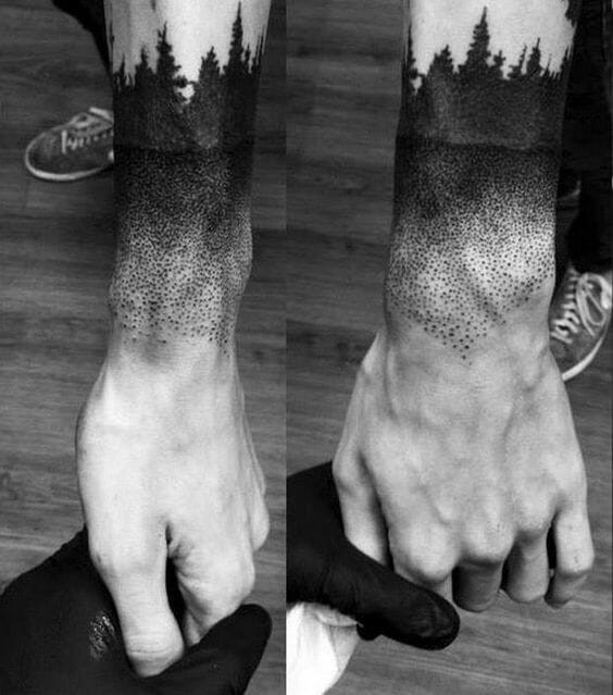 Wrist Tree Tattoo