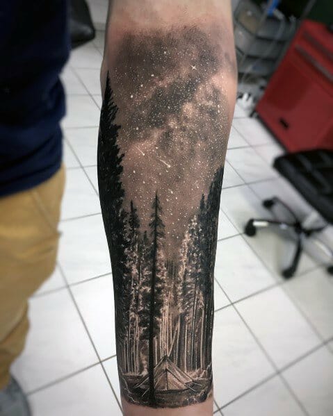 Cool Tree Tattoo