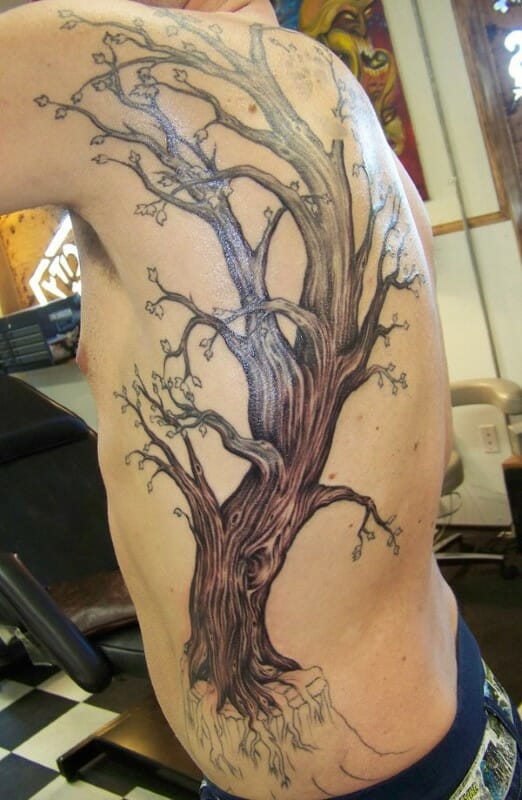 Floating Tree Tattoo  Best Tattoo Ideas Gallery